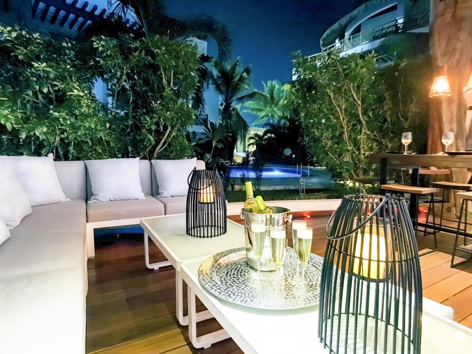 Luxury Duplex -4 Pers- 2Mn Beach&5Th Av, Pool, Gym Playa del Carmen Exterior foto